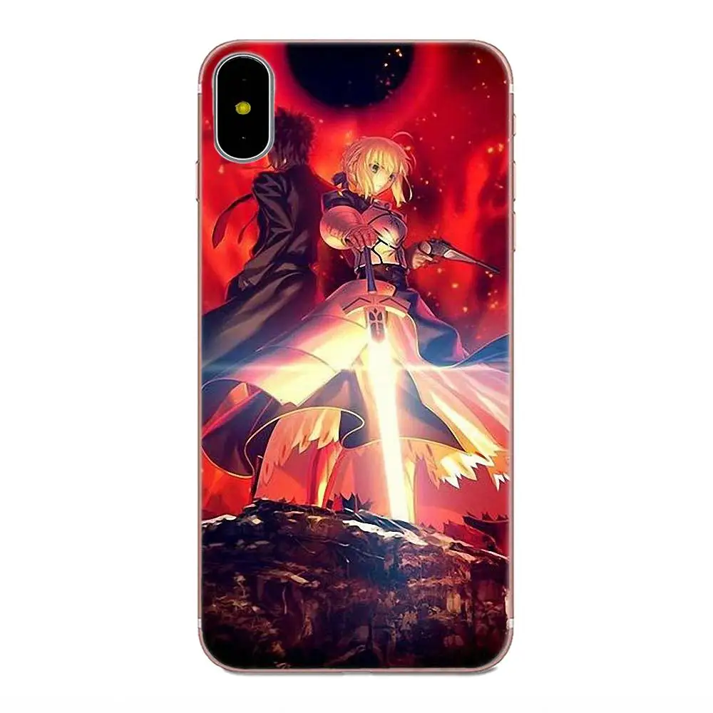 Fate Zero Stay Night для Huawei Mate 7 8 9 10 20 P8 P9 P10 P20 P30 Lite Plus Pro 2017 Мягкий ТПУ Стильный