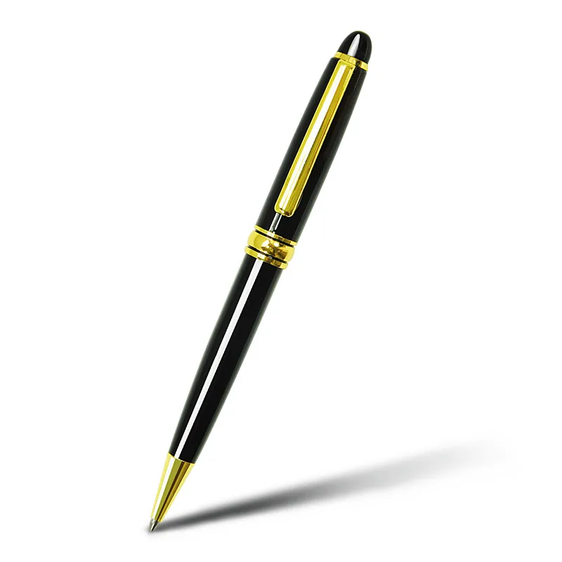 

Metal ballpoint pen stainless steel metal ballpoint pen sign pen core blue free shipping