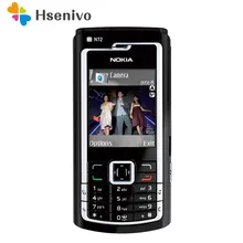 Nokia n72 refurbished-N72 original nokia n72 celular & russo teclado árabe e um ano de garantia frete grátis