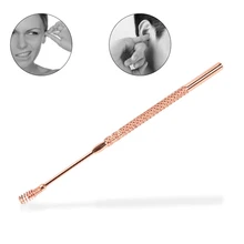 2 шт. портативные серьги из нержавеющей стали розового золота инструменты для чистки ушей уход за ушей устройство для чистки ушей уши светящаяся лопатка прочный Вес