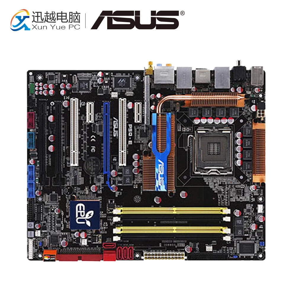 

Asus P5Q-E/WiFi-AP Desktop Motherboard P45 Socket LGA 775 DDR2 16G SATA2 USB2.0 ATX