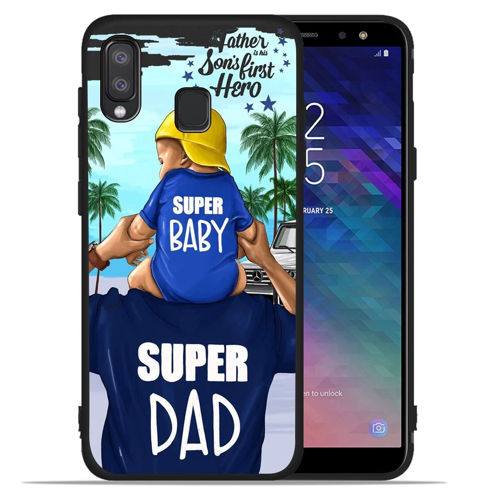 Чехол для Samsung Galaxy A50, Модный чехол Supear Mom Baby Mouse для Samsung A10 A20 A30 A40 A70 M10 M20, чехол, Etui