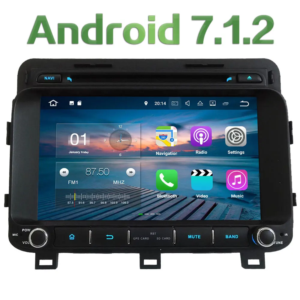 3G 4G WIFI 8 Android 7 1 2 2GB RAM DAB RDS SWC BT Car DVD