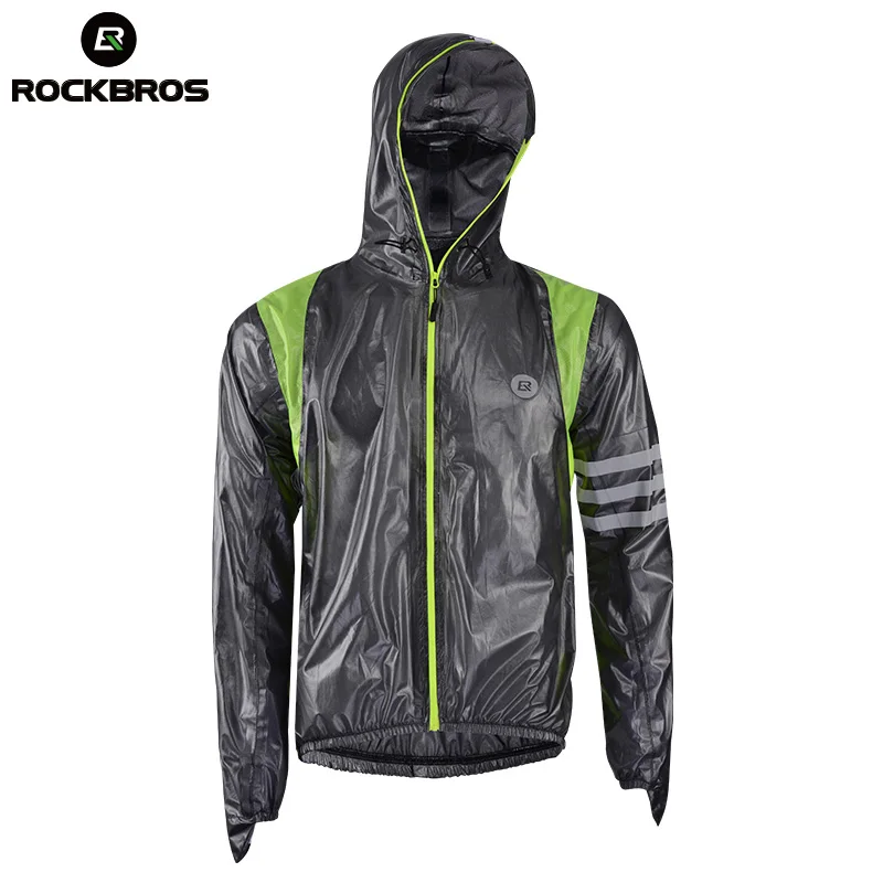 

ROCKBROS Waterproof Jersey Raincoat Hiking Outdoor Sport Jacket Reflective Keep Warm Bicycle Men Cycling MTB Windproof Jersey