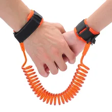 1,5 м, 2 м, для детей, защита от потери, на запястье, для детей, для безопасности, для прогулок, на ремне, на запястье, детский браслет безопасности, Leas