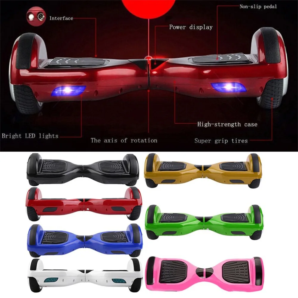 

hoverboard Smart Electric Self Balancing Scooter Hover Board Balance 2 Wheels Portable COOL Guy/Girl