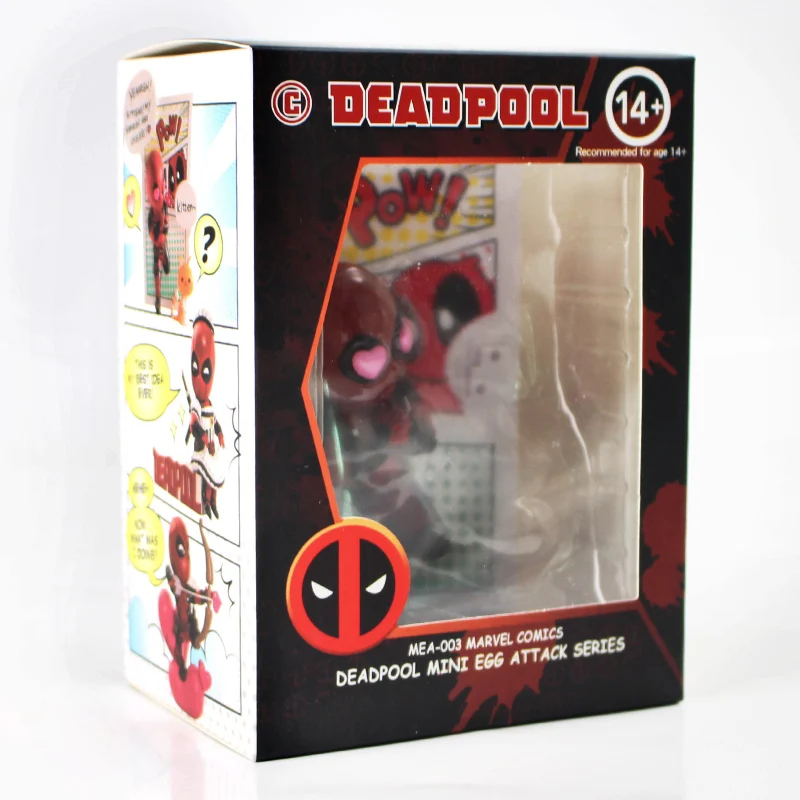 Новые горячие игрушки Дэдпул мини яйцо атака серии MEA-003/MEA-006 Deadpool кукла Фигурка ПВХ фигурка Коллекционная модель игрушки