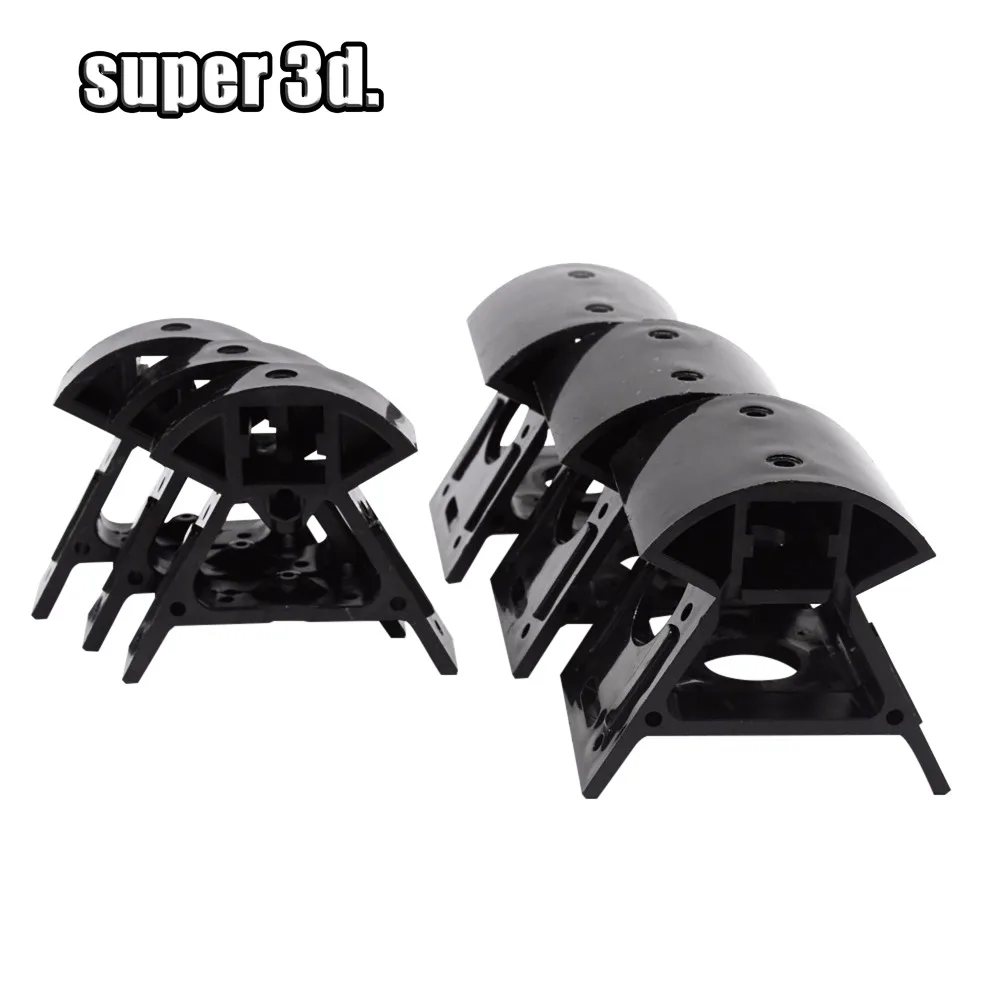 Пластиковые углы Reprap Kossel детали для 3D принтера Vertex Delta 3 с большим дном + маленьких