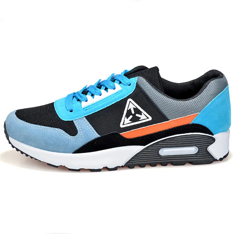 2016 Brand Design Men Color Mixed Casual Sneakers Outdoor Lace-up Color Mixed Leisure Jogging Trainning Shoes Size 39-44