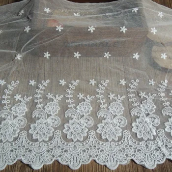 

3 Yards / Handmade DIY Lace Curtain, Mesh Accessories, Garment Wedding Lace Fabric Decoration Width 31cm YS0296