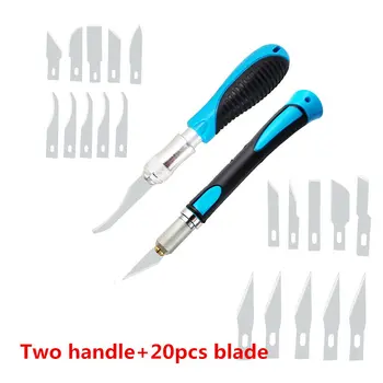 

22in1 High hardness steel woodworking carving knife set. DIY carving tool combination. art knife set