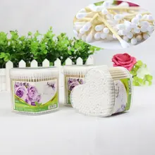 230 шт. дерево Ватные палочки детские придерживаться двойных голову природы бытовой дезинфекции макияж Ватные палочки детские s Bud абсорбент Q-наконечник для очистки