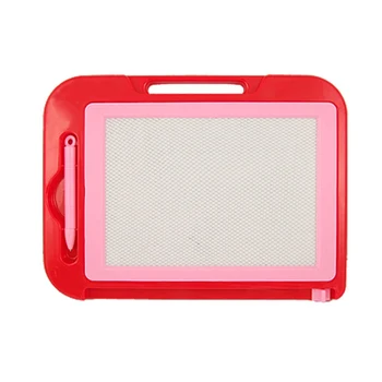 

New and Hot Red Pink Plastic Frame Magnetic Writing Drawing Board