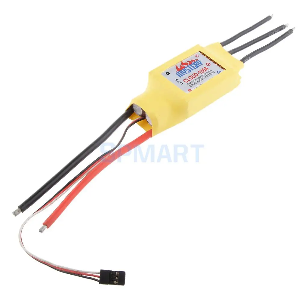 

RC 100A 2-6s Brushless ESC W/ Water Cooling with 5V 3A UBEC for Boat