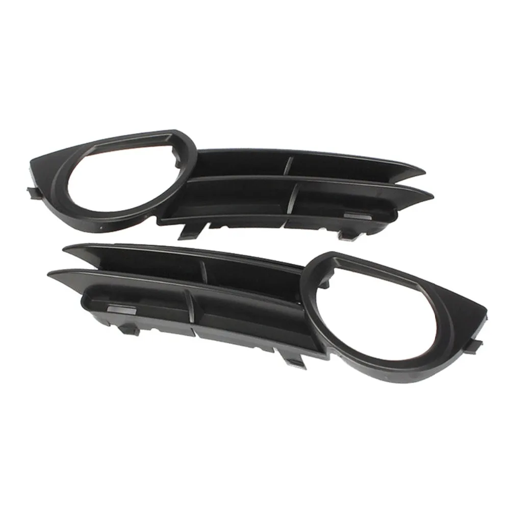 

Front Left Right Bumper Lower Fog Light Lamp Grilles Cover For AUDI A3 2004-2008 8P NOT FIT SPORT OR 2 DOOR VERSION