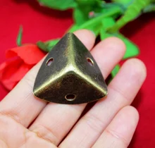 25MM side corners trilateral antique wooden decorative gift wrap angle iron purses wooden four corners code CP205
