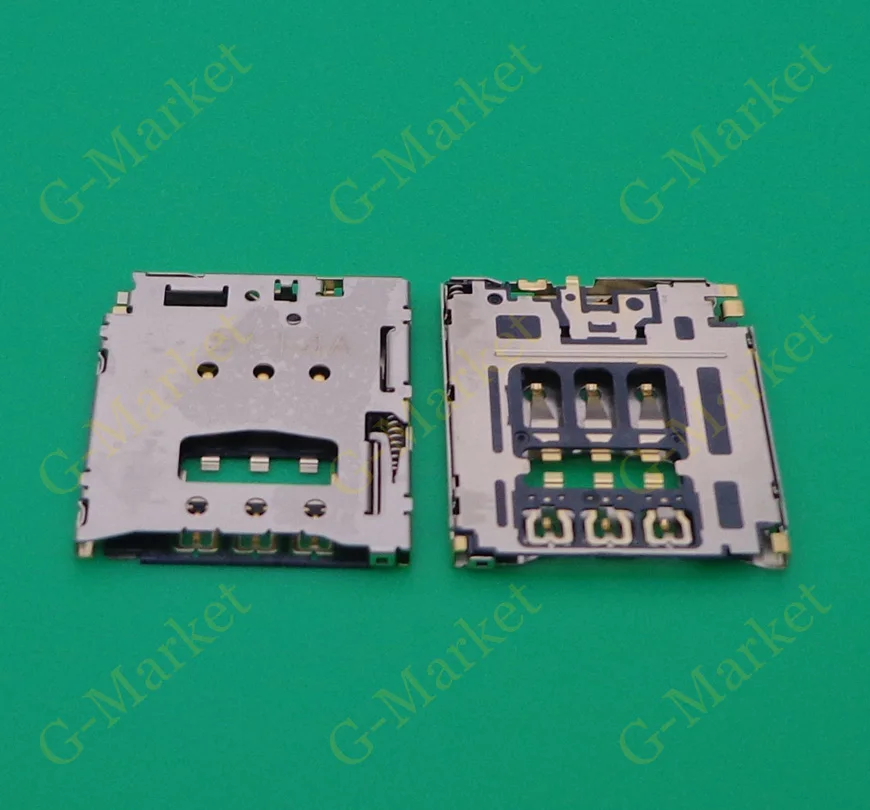 

2-100Pcs/lot SIM Card Holder Tray Connector for Motorola moto g2 2ND XT1063 XT1068 XT1069 Sim Card Reader