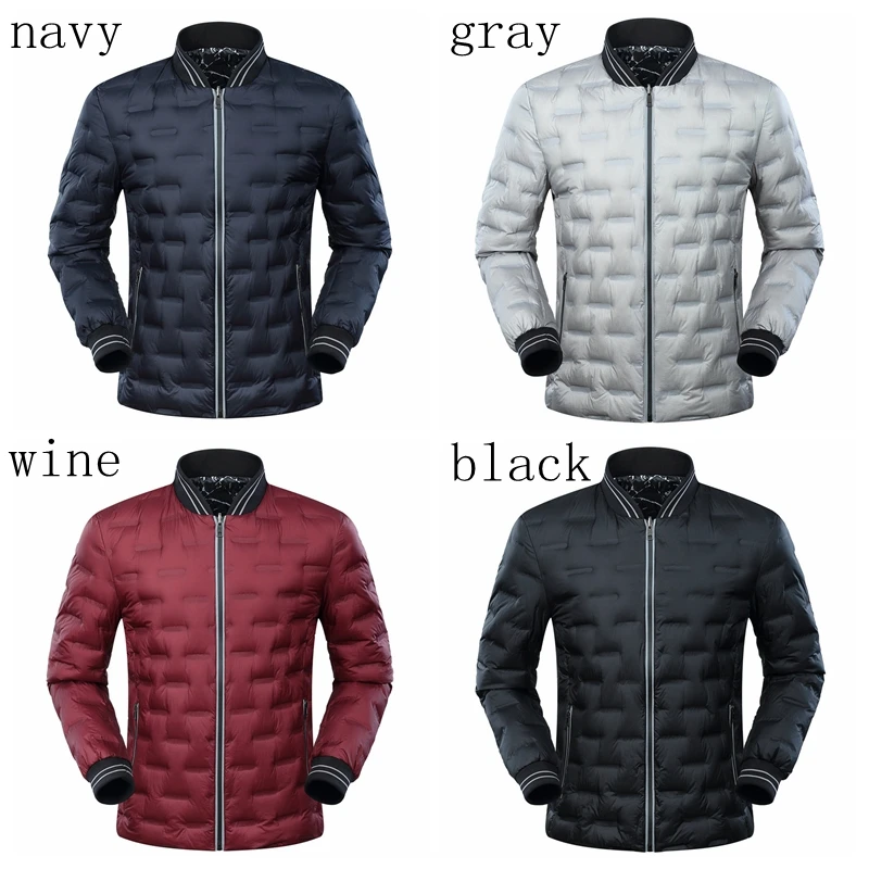 NewBang 5XL 6XL 7XL мужской пуховик ультра легкий двухсторонняя реверсивная пуховая