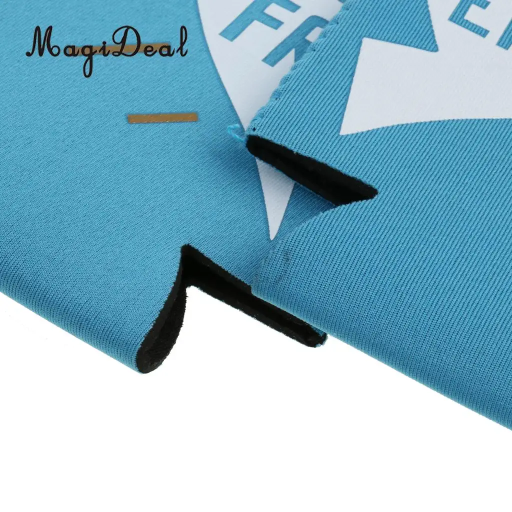 MagiDeal High Quality 2Pc BEST FRIEND Neoprene Stubby Beer Bottle Tin Can Cooler Sleeves Holder Wrap Wedding Party Favor for BFF
