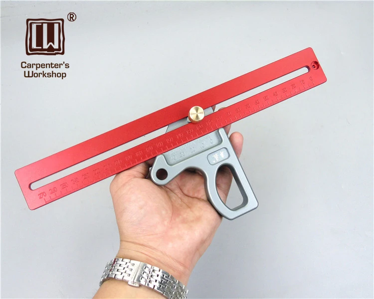 

200/300mm Combination Square Ruler with Accurate 45 and 90 Angles