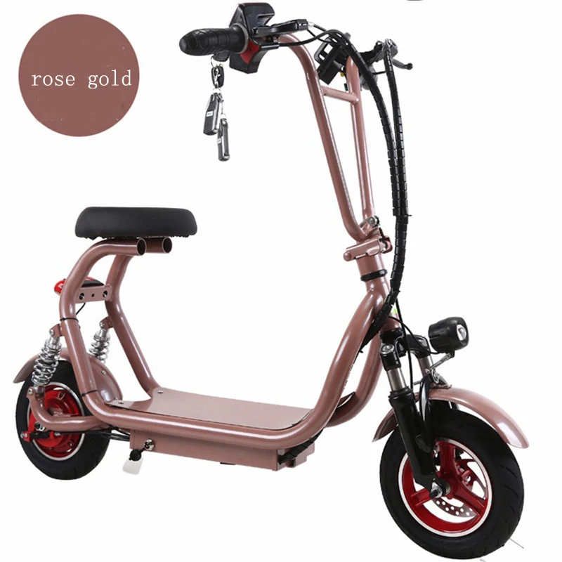 

Adult Electric Bicycle Scooter lithium battery LCD with high speed foldable Bicycle