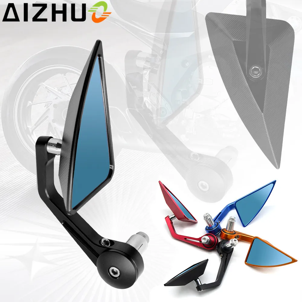 

Motorcycle 7/8'' 22mm Handlebar Bar End Rearview Rear View Mirror For YAMAHA XMAX 250 300 400 NMAX 125 155 YBR 125 R1 R3 R15 R25