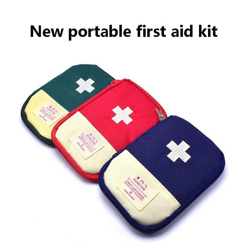 

Home Outdoor Travel Portable Storage Bag First Aid Emergency Medicine Bag Pill Survival Emergency