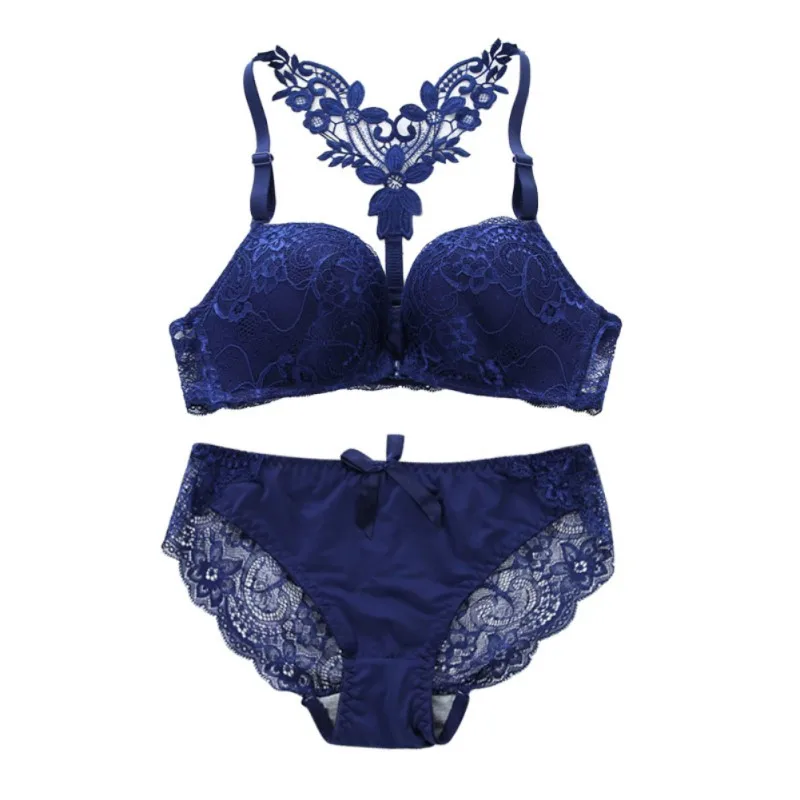 

Lady Push Up Bra Lingeries Bra Sets Brief Set Sexy Elegant Bra and Panty Set Women Bras Underwear