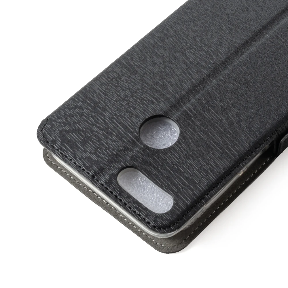 Чехол книжка из искусственной кожи для Lenovo K320T флип чехол K5 Play с окошком просмотра