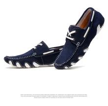 Otoño e invierno pulpo Guisantes zapatos de cuero de los hombres zapatos de conducción ocasionales bajas para ayudar a la tendencia de los zapatos