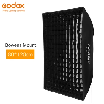 

Godox Softbox 32*47" 80*120cm Honeycomb Grid Softbox Soft Box with Bowens Mount for Studio Strobe Flash Light