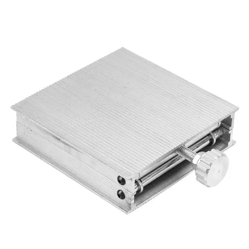 Алюминиевый фрезерный стол для подъема деревообрабатывающий гравировальный лабораторный подъемный стенд(серебро