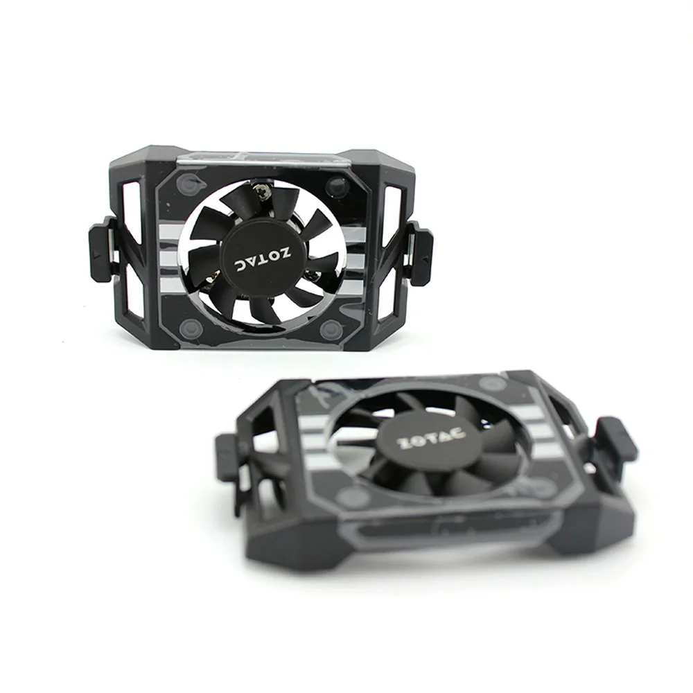 2 Pieces Вентилятор на задней панели видеокарты для Zotac 1060 1070 1070TI 1080 1080TI PLUS OC графическая карта Pad Asistance Охлаждающие вентиляторы - Цвет лезвия: 2 Pieces