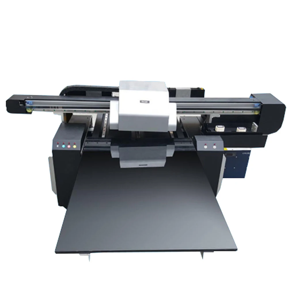 Печать глянцевого масла 6090 УФ принтер планшетный принтер 12 цветов может печатать 60x90 см Многофункциональный цифровой струйный 3D УФ-принтер для керамики