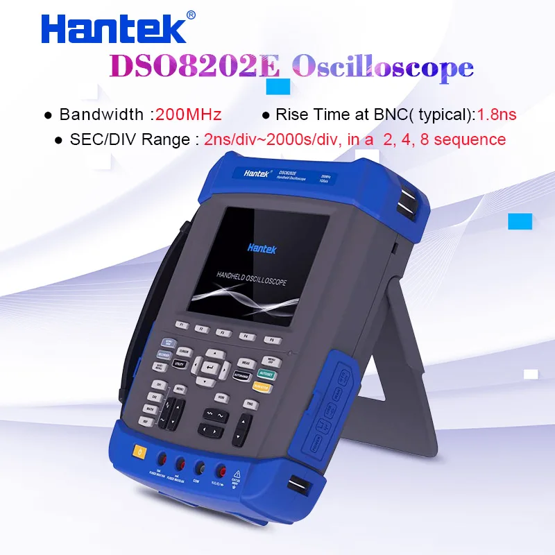 Hantek Dso8202e 6 In 1 200mhz Oscilloscope Bandwidth 1gs/s Sample Rate