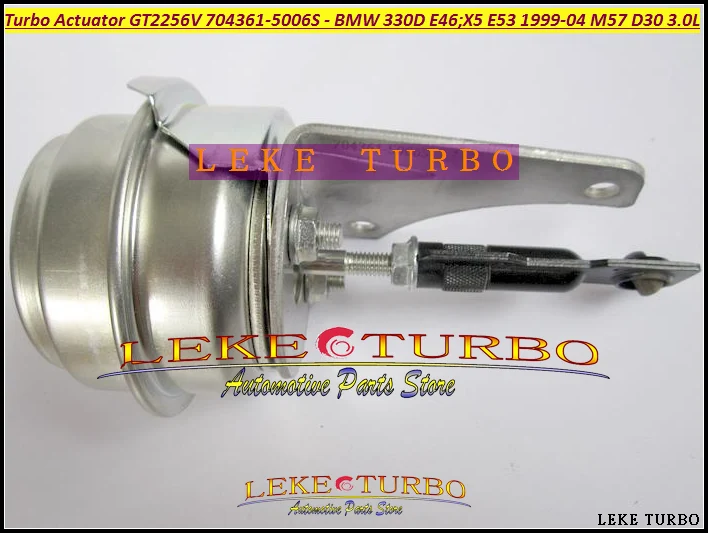 TURBO Wastegate Actuator of GT2256V 704361-5006S 704361 Turbocharger For BMW 330D E46;X5 E53 1999-04 Engine M57 D30 3.0L 184HP (3)