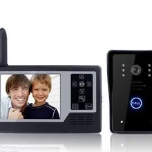 3,5 TFT беспроводное видеопереговорное устройство дверной звонок Домофон Система 1 монитор