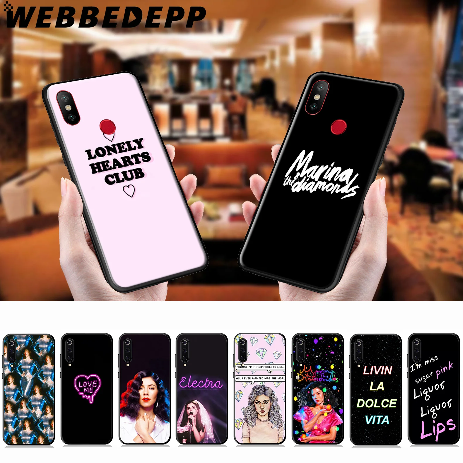 Мягкий чехол WEBBEDEPP для Xiaomi Mi 9T 9 8 SE 6 A1 A2 A3 Lite MiA1 MiA2 MiA3 F1 MAX 3 Mi8 CC9E CC9 |
