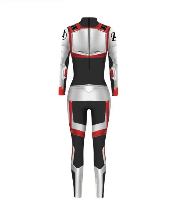 The Avengers 4 Endgame Zentai Bodysuit Cosplay Costume Black Widow Captain Marvel Women costume Superhero Jumpsuits Overall The Avengers 4 Endgame Zentai Bodysuit Cosplay Costume Black Widow Captain Marvel Women costume Superhero Jumpsuits Overall