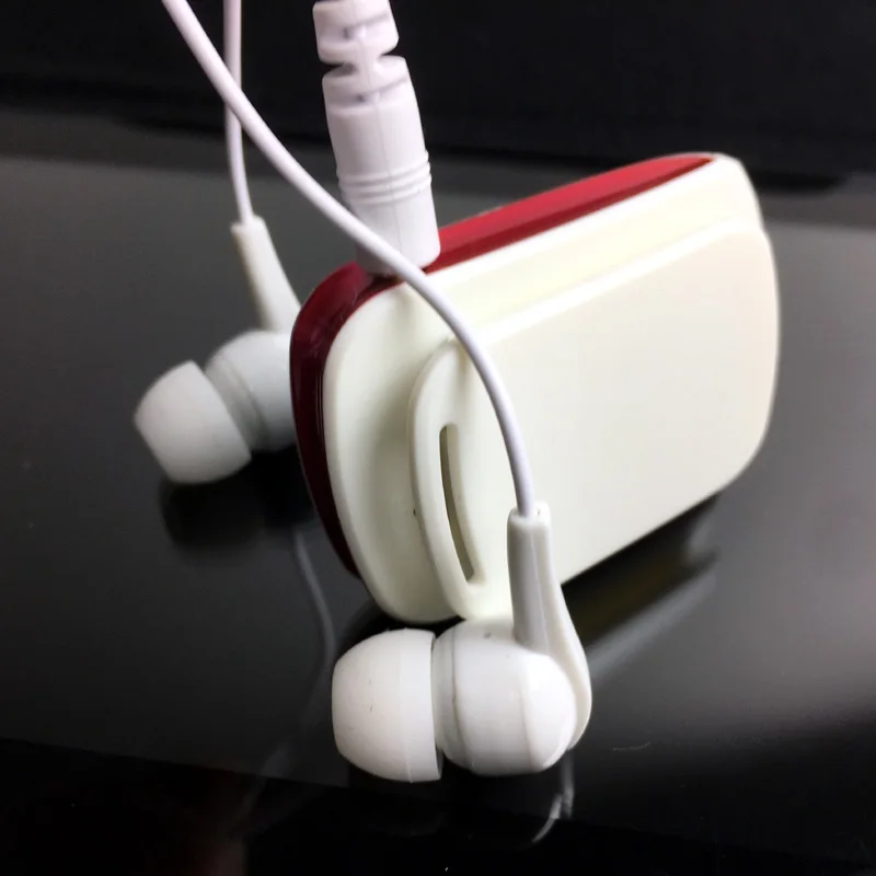 Высококачественный модный цифровой MP3 плеер с клипсой 4 Гб встроенный