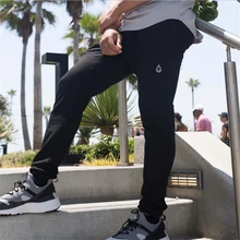 Мужские повседневные брюки для пробежек, фитнеса, мужской спортивный костюм, мужские обтягивающие спортивные брюки, мужские спортивные штаны для бега