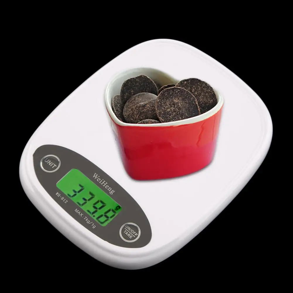 

7000g/1g LCD Digital Electronic Kitchen Cooking Scale Balance for Food Weighing 2019