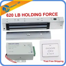 620LB комплект Электрический магнитный дверной замок Электромагнит магнитная система контроля доступа для видеодомофона дверной звонок лучший дверной замок