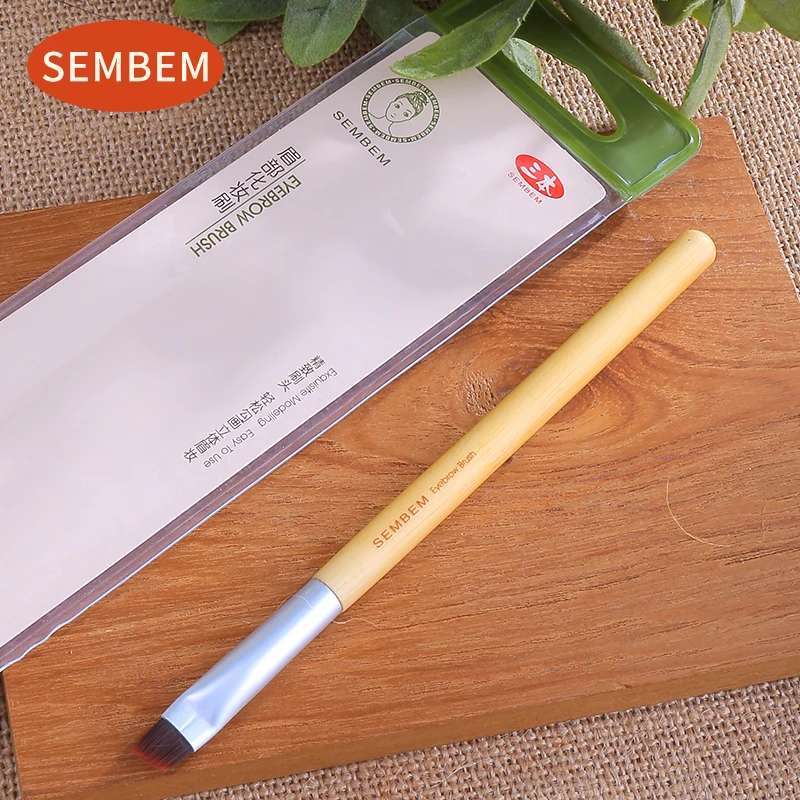 SEMBEM кисть для бровей под углом синтетическая подводки глаз из таклона Гелевая