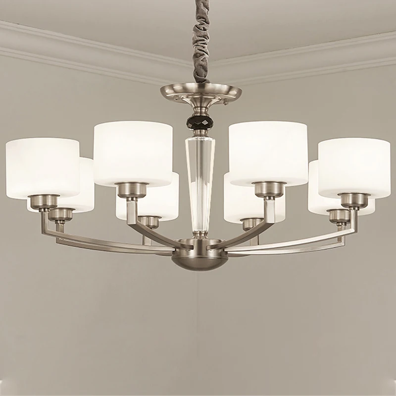 LED Modern Chandelier Lighting Living Room Bedroom luxury Indoor Fixture Home Decoration Design Iron Creative Art Large | Лампы и
