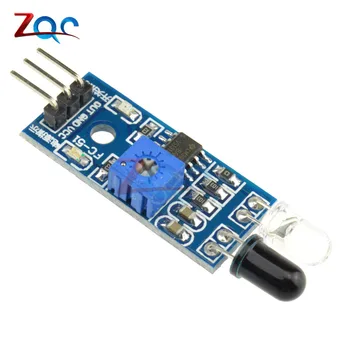 

New Diy Smart Car Robot Reflective Photoelectric 3pin IR Infrared Obstacle Avoidance Sensor Module