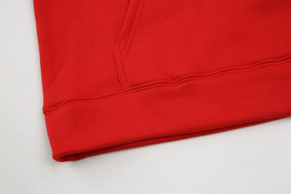 Крутые настоящие хаста Ла Муэрте толстовки для мужчин и женщин унисекс флисовая толстовка белый красный с буквенным принтом уличная одежда