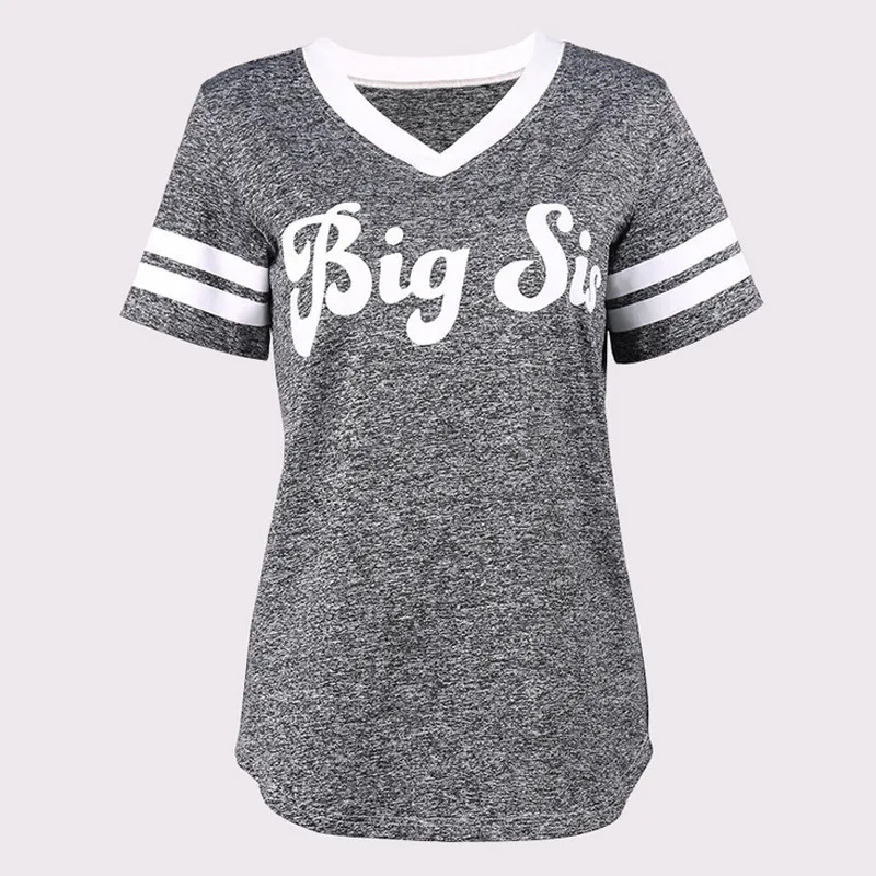 New Women Ladies Summer Casual T-shirt Sister Short Sleeve Big Shirt Sisters T-shirt Friends Gifts Female Tops D8A61 (4)