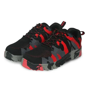 

Composite head men's safety shoes,breathable,wear-resistant,non-slip sports shoes,anti-static,insulated 6KV work safety shoes