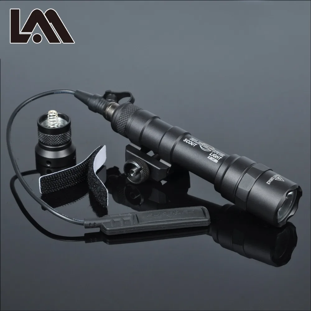 Tactical SF M600 M600B Weapon Gun light Lanterna Airsoft Rifle arma Flashlight Pistol Scout Light Torch Hunting Pictinny Rail|Weapon Lights| - AliExpress
